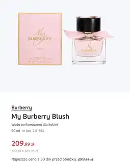 Rossmann Burberry My Burberry Blush Woda perfumowana dla kobiet oferta