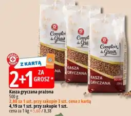 E.Leclerc Kasza gryczana prażona Comptoir du Grain oferta