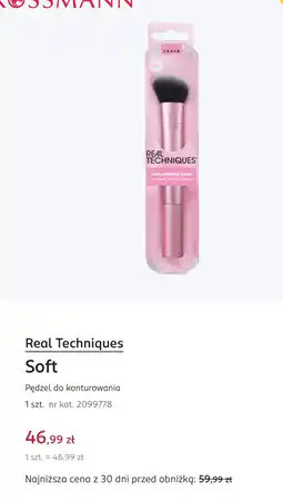 Rossmann Real Techniques Soft Pędzel do konturowania oferta