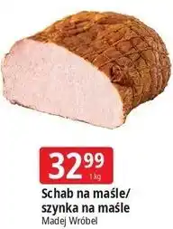 E.Leclerc Schab na maśle/szynka na maśle Madej Wróbel oferta