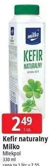 E.Leclerc Kefir naturalny Milko Mlekpol oferta