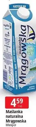 E.Leclerc Maślanka naturalna Mrągowska Mlekpol oferta