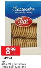 E.Leclerc Ciastka Iga na każdą chwilę oferta