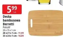 E.Leclerc Deska bambusowa Berretti Polszlif oferta