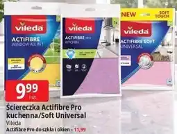 E.Leclerc Ściereczka Actifibre Pro kuchenna/Soft Universal Vileda oferta