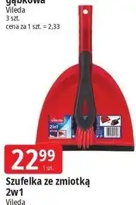 E.Leclerc Szufelka ze zmiotką 2w1 Vileda oferta