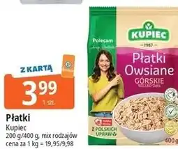 E.Leclerc Płatki owsiane górskie Kupiec oferta