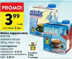 Intermarche Mleko zagęszczone GOSTYŃ oferta