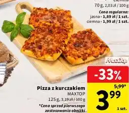 Intermarche Pizza z kurczakiem MAXTOP oferta
