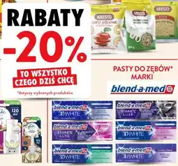 Intermarche Pasty do zębów marki Blend-a-med oferta
