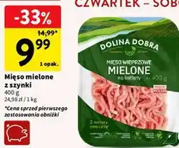 Intermarche Dolina Dobra Mięso mielone z szynki na kotlety oferta