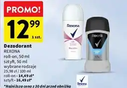 Intermarche Dezodorant Rexona oferta