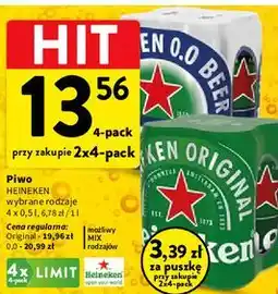 Intermarche Piwo Heineken oferta