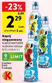 Intermarche Napój niegazowany Kubuś Waterrr wybrane rodzaje oferta