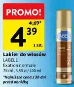 Intermarche Lakier do włosów LABELL fixation normale oferta