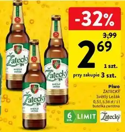 Intermarche Piwo Żatecký Světlý Ležák oferta