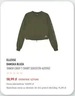 Martes Sport ELLESSE DAMSKA BLUZA TANER CROP T-SHIRT SGK12178-620192 oferta