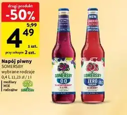 Intermarche Napój piwny Somersby oferta