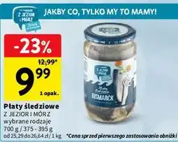 Intermarche Płaty śledziowe Bismarck Z JEZIOR I MÓRZ oferta