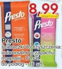 Gutek Presto ścieczki do czyszczenia: uniwersalne o zapachu magnolii oferta