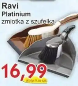 Gutek Zmiotka z szufelką Ravi Platinum oferta