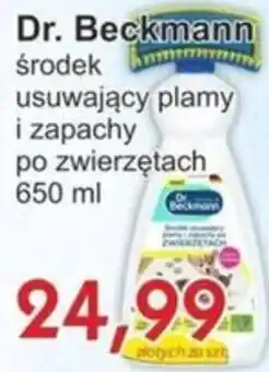 Gutek Środek usuwający plamy i zapachy po zwierzętach Dr. Beckmann oferta
