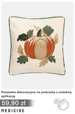 Medicine Poszewka dekoracyjna na poduszkę z ozdobną aplikacją Medicine oferta