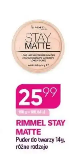Koliber drogerie Puder do twarzy Rimmel oferta
