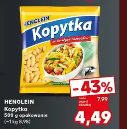 Kaufland Kopytka Henglein oferta