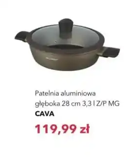 Nela Patelnia aluminiowa głęboka 28 cm 3,3 l Z/P Mg Cava oferta