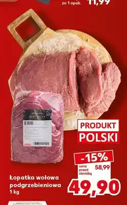 Kaufland Łopatka wołowa podgrzebieniowa oferta