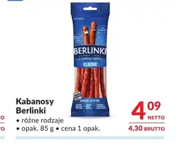 Makro Kabanosy Berlinki oferta