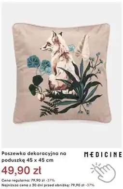 Medicine Poszewka dekoracyjna na poduszkę 45x45 cm Medicine oferta