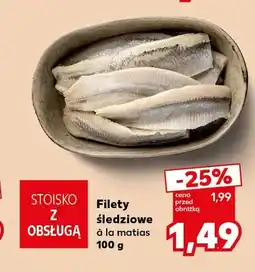 Kaufland Filety śledziowe à la matias oferta