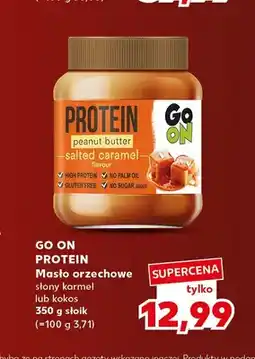 Kaufland Masło orzechowe Protein słony karmel Go On oferta