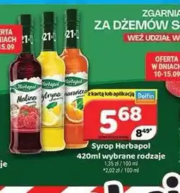 Delfin Syrop Herbapol oferta