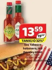 Delfin Sos Tabasco habanero Develey oferta