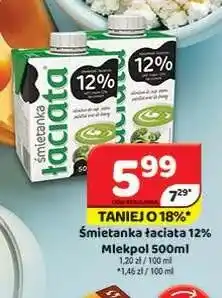 Delfin Śmietanka Łaciata 12% oferta