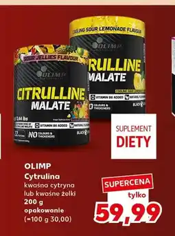 Kaufland Cytrulina kwaśna cytryna Olimp oferta
