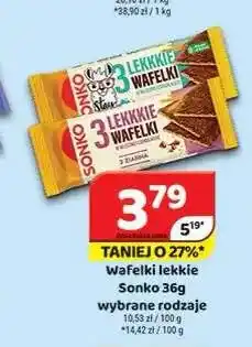 Delfin Wafelki lekkie Sonko oferta
