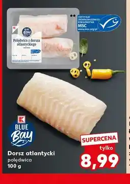 Kaufland Dorsz atlantycki polędwica Blue Bay oferta
