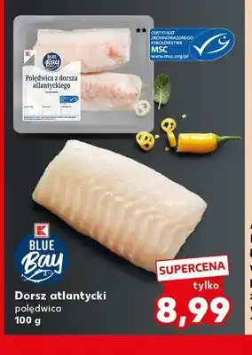 Kaufland Dorsz atlantycki polędwica Blue Bay oferta