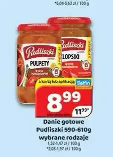 Delfin Danie gotowe Pudliszki oferta