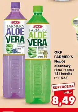 Kaufland Napój aloesowy blueberry Lite OKF Farmer's oferta