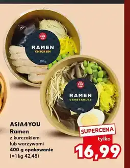 Kaufland Ramen z kurczakiem Asia4You oferta