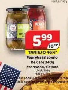 Delfin Papryka jalapeño czerwona De Care oferta