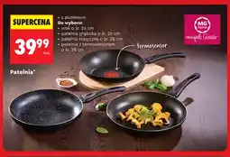 Biedronka Patelnia klasyczna o śr. 28 cm z aluminium Mg Home oferta