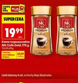 Biedronka Kawa rozpuszczalna MK Cafe oferta