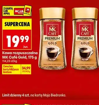 Biedronka Kawa rozpuszczalna MK Cafe oferta