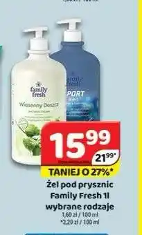 Delfin Żel pod prysznic Family Fresh oferta